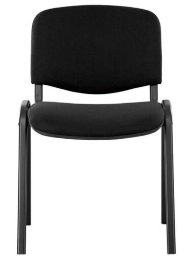 Lankytojų kėdė ISO BLACK (SENC) C-11, juoda Lankytojų kėdė ISO BLACK (SENC) C-11, juoda