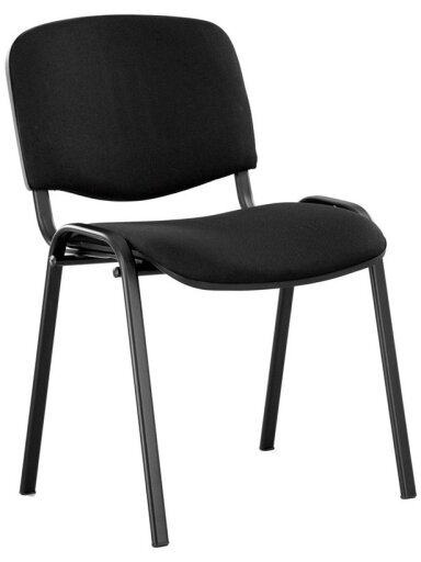 Lankytojų kėdė ISO BLACK (SENC) C-11, juoda Lankytojų kėdė ISO BLACK (SENC) C-11, juoda