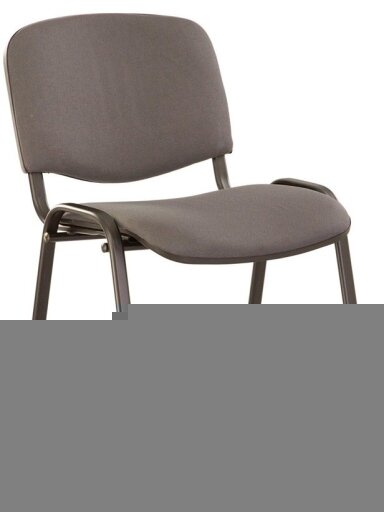 Lankytojų kėdė ISO BLACK (SENC) C-38, pilka Lankytojų kėdė ISO BLACK (SENC) C-38, pilka