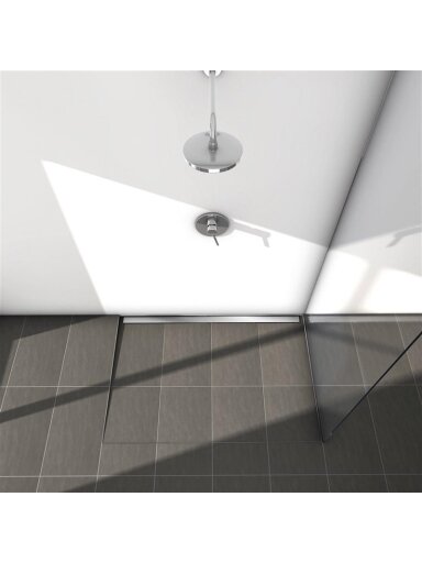 LATAKAS DUŠO 2IN1 (GROTELĖS/PLYTEL) 90CM