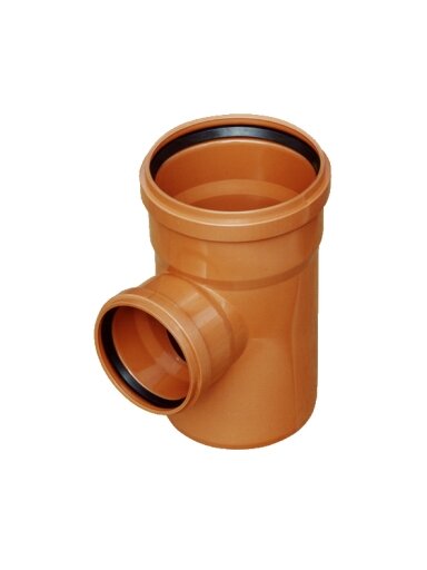 Lauko kanaliz. PVC trišakis 160x110/90° Lauko kanaliz. PVC trišakis 160x110/90°