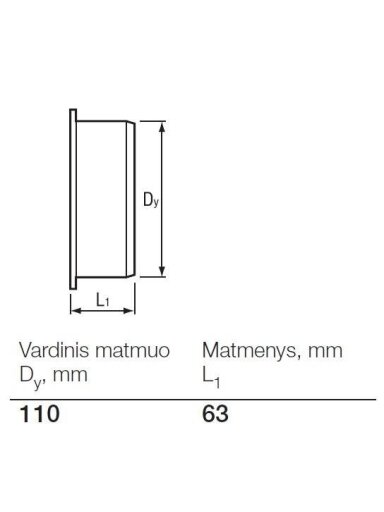 Lauko kanalizacijos aklė Wavin, Ø 110 mm