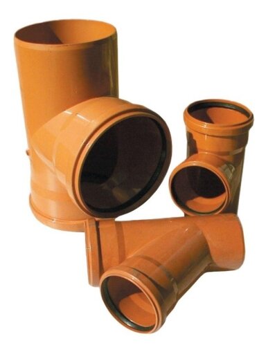 Lauko kanalizacijos trišakis Magnaplast, Ø 110 / 110 mm, 45°