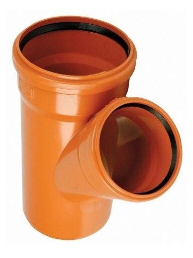 Lauko kanalizacijos trišakis Magnaplast, Ø 110 / 110 mm, 45°
