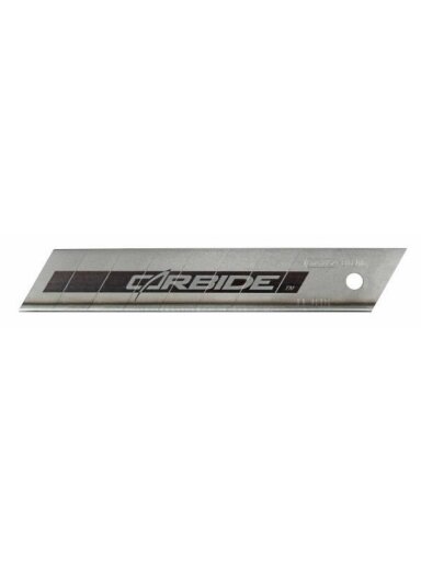 Laužomos geležtės CARBIDE 18mm 50vnt, Stanley