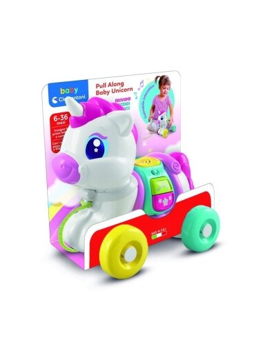 Lavinimo žaislas Clementoni Play Along Baby Unicorn