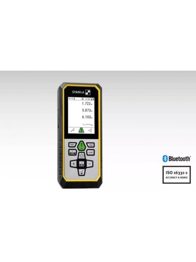 Lazerinis atstumo matuoklis LD 530 BT  0.05 m-200 m, Stabila