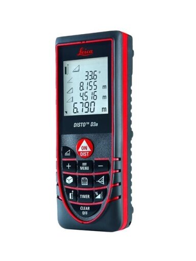 Lazeris atstumui matuoti 100m Leica Disto D3a