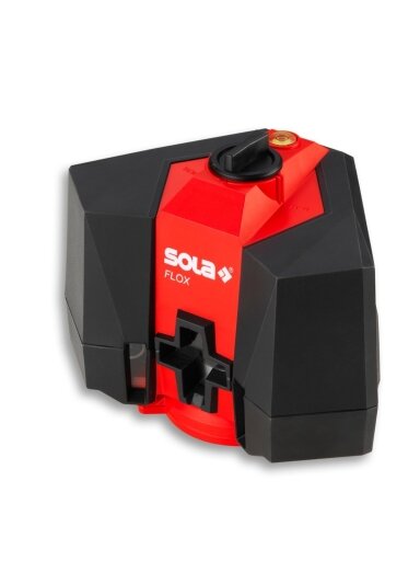Lazeris FLOX Sola | sienoms 10m, ±0,5mm/m; grindims 30m, ±0,3mm/m