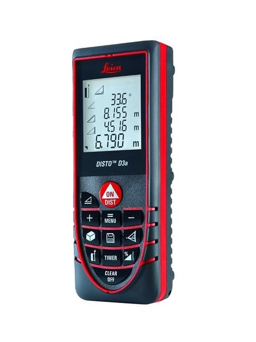 Lazeris atstumui matuoti 100m Leica Disto D3a