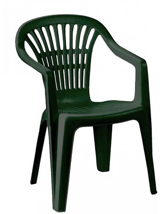 Lauko kėdė VERNERS SCILLA, žalia, 54×53×80 cm Lauko kėdė VERNERS SCILLA, žalia, 54×53×80 cm