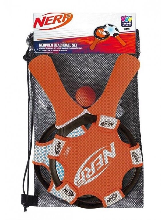 Lauko žaidimas Hasbro Nerf Neoprene Beach Ball Set 16639HP 1 Lauko žaidimas Hasbro Nerf Neoprene Beach Ball Set 16639HP 1