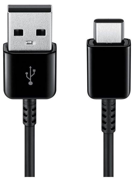 Laidas SAMSUNG USB Type A M, USB Type C M, juodas