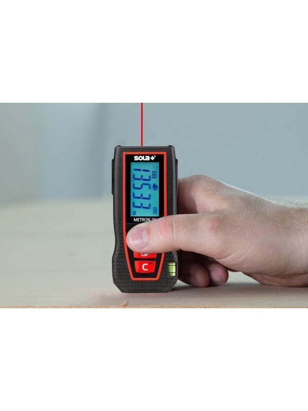 Lazeris atstumui matuoti Metron 20, ±2.0 mm, 0.05-20 m Sola 8