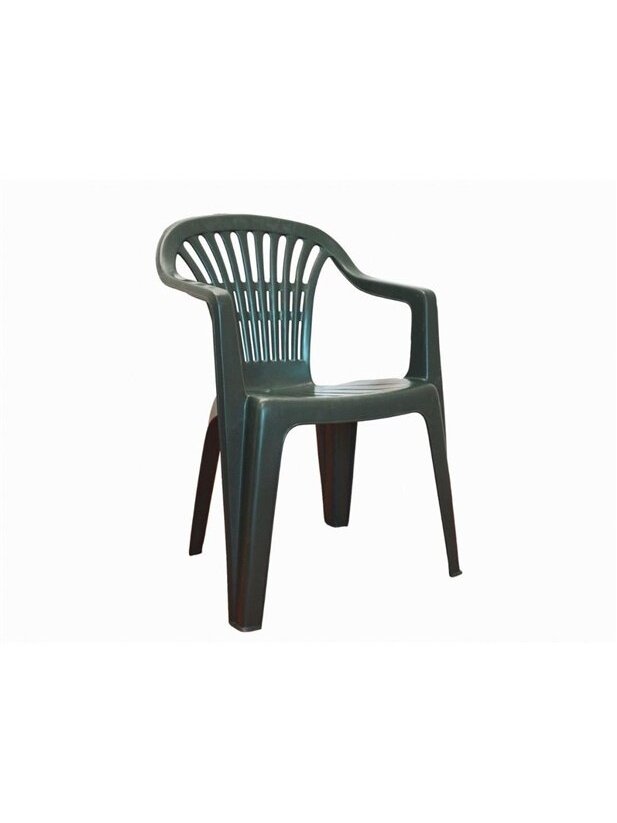 Lauko kėdė VERNERS SCILLA, žalia, 54×53×80 cm 1 Lauko kėdė VERNERS SCILLA, žalia, 54×53×80 cm 1