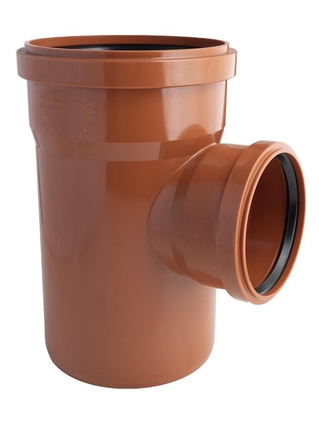 Lauko kanalizacijos trišakis Magnaplast, Ø 110 / 160 mm, 87° Lauko kanalizacijos trišakis Magnaplast, Ø 110 / 160 mm, 87°