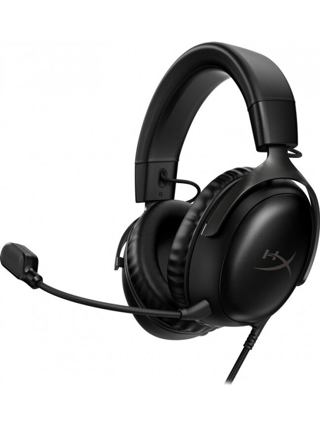 Laidinės žaidimų ausinės HyperX Cloud III, juodos Laidinės žaidimų ausinės HyperX Cloud III, juodos