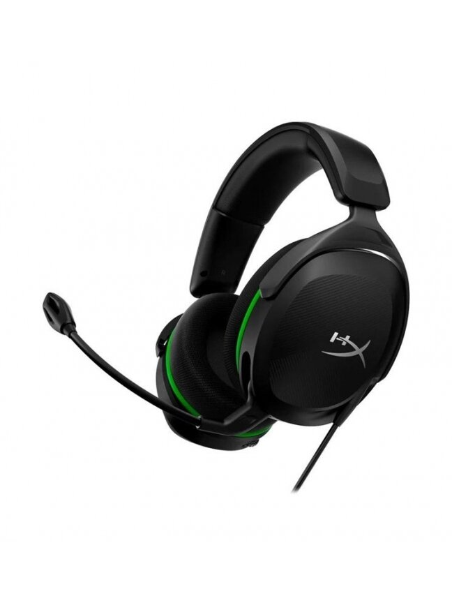 Laidinės žaidimų ausinės HyperX CloudX Stinger II, juodos Laidinės žaidimų ausinės HyperX CloudX Stinger II, juodos