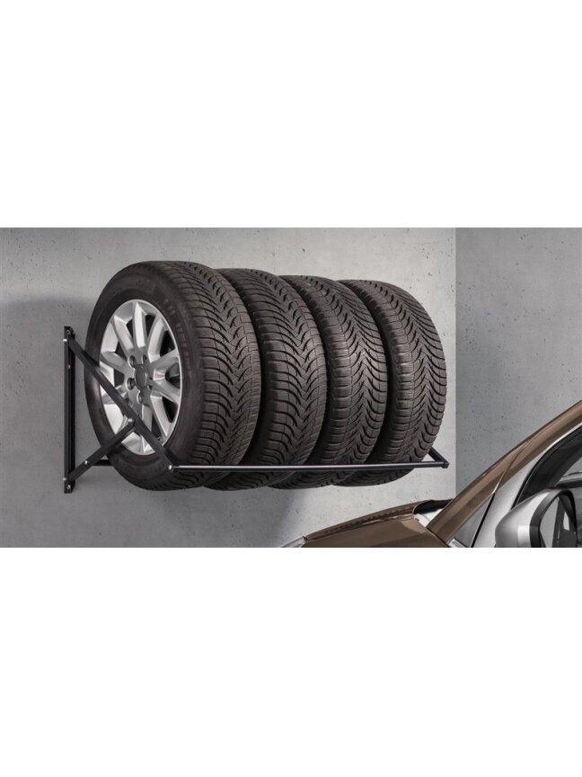 Laikiklis padangoms Dolle Tire Up, 105 x 65 x 50 cm, juodas 2