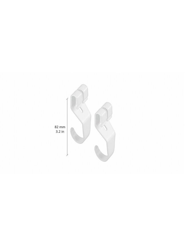 Laikiklis skersiniui Dolle, 82 mm x 32 mm, 2 vnt. 1