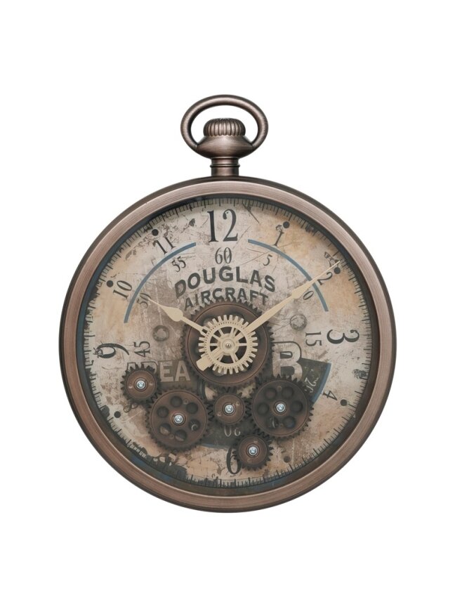 Laikrodis Atmosphera Awa, ruda, D27 cm Laikrodis Atmosphera Awa, ruda, D27 cm