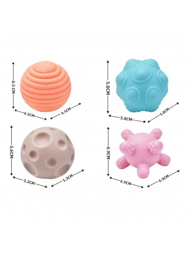 Lankstus sensorinis kubas WOOPIE Baby Sorter 2