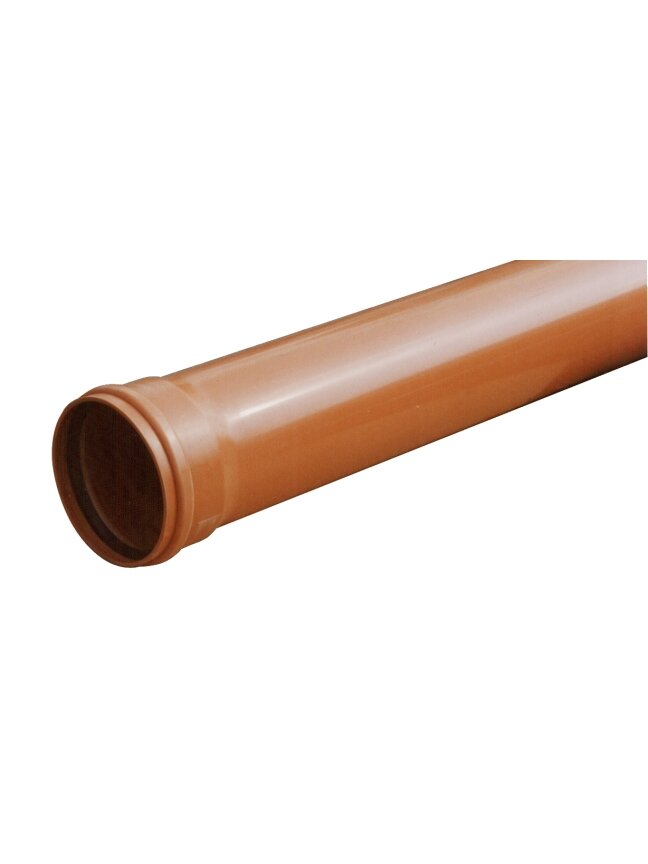 Lauko kanaliz. PVC N vamzdis su mova d. 110/ 3.2/ 2 m Lauko kanaliz. PVC N vamzdis su mova d. 110/ 3.2/ 2 m