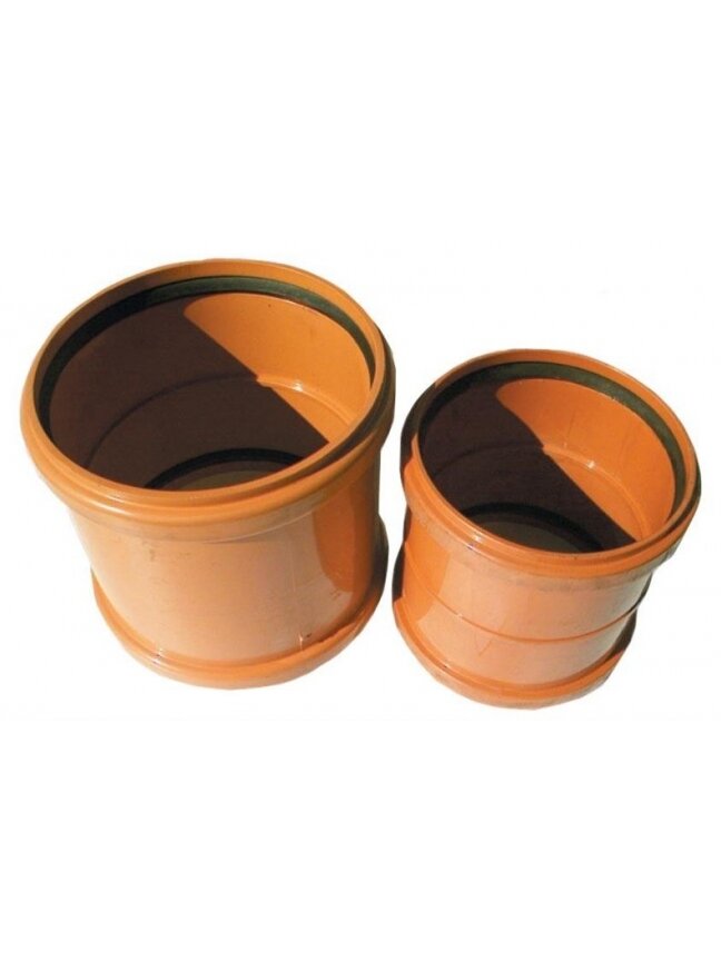 Lauko kanalizacijos dviguba mova Magnaplast, Ø 160 mm 1