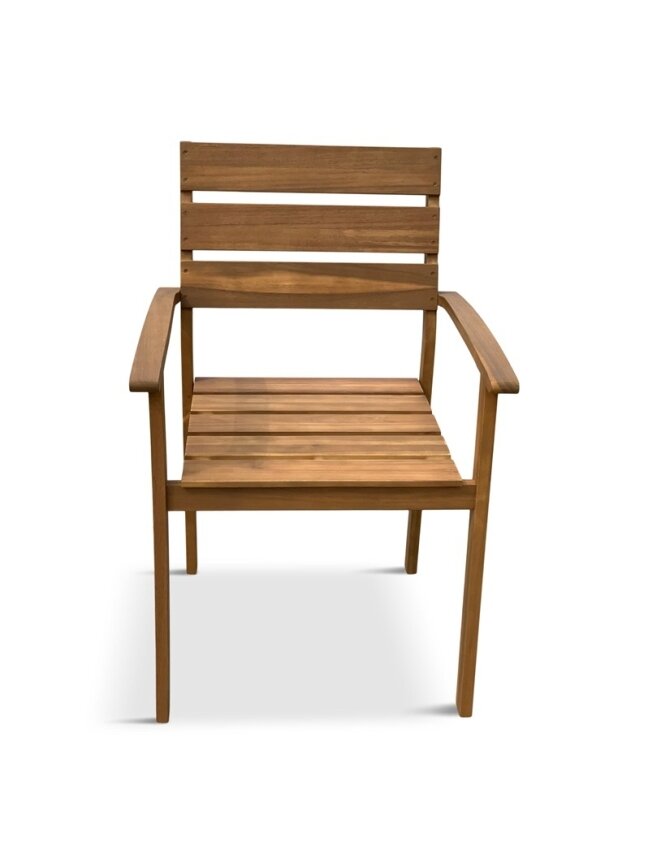 Lauko kėdė Elodie, ruda, 60 cm x 90 cm x 90 cm