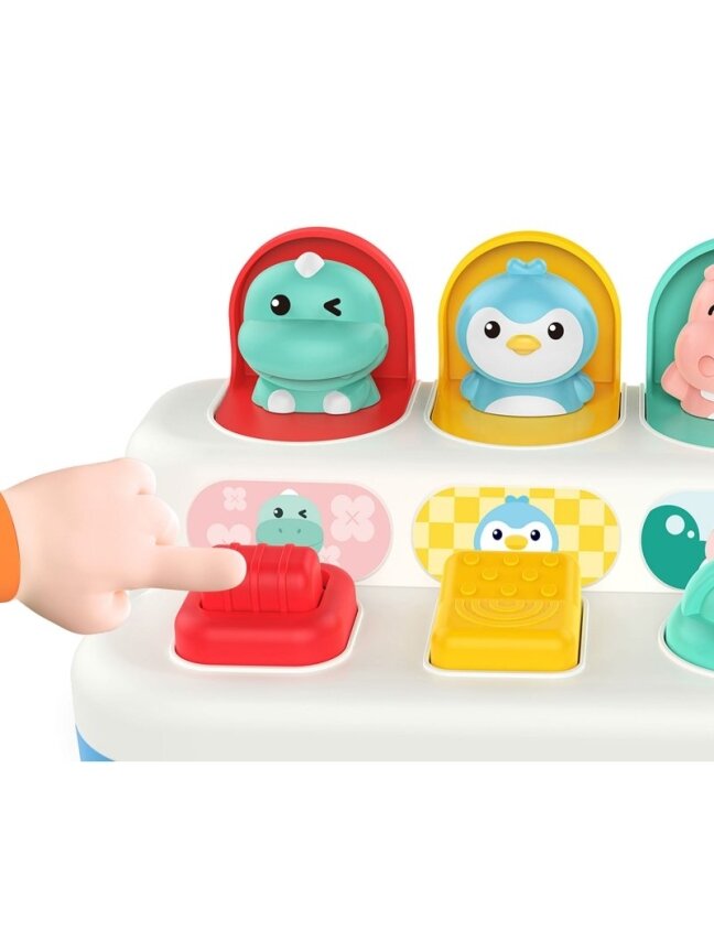 Lavinantis žaislas WOOPIE BABY Iššokantys gyvūnai POP-UP 4 Lavinantis žaislas WOOPIE BABY Iššokantys gyvūnai POP-UP 4