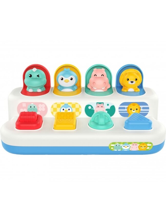 Lavinantis žaislas WOOPIE BABY Iššokantys gyvūnai POP-UP 6 Lavinantis žaislas WOOPIE BABY Iššokantys gyvūnai POP-UP 6