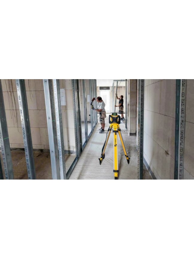 Lazerinis rotacinis nivelyras LAR 160 + imtuvas REC 160 RG, žalias, Stabila 4