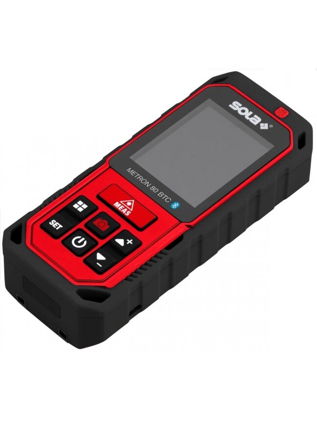 Lazeris atstumui matuoti Metron 80 BTC, ±1.5 mm, 0.05-80 m Sola 3