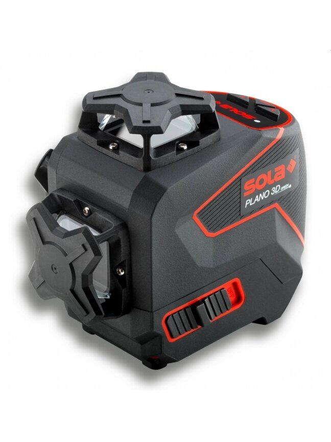 Lazeris linijinis PLANO 3D green (žalias spindulys) 360° SOLA