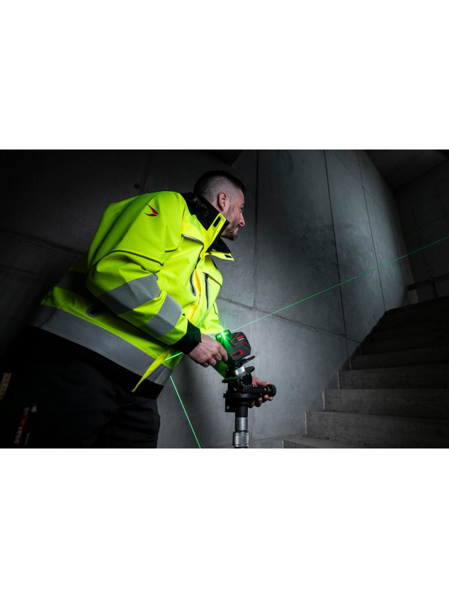 Lazeris linijinis PLANO 4D green (žalias spindulys) 360° SOLA 14