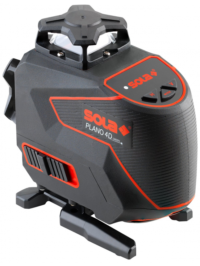 Lazeris linijinis PLANO 4D green (žalias spindulys) 360° SOLA 15
