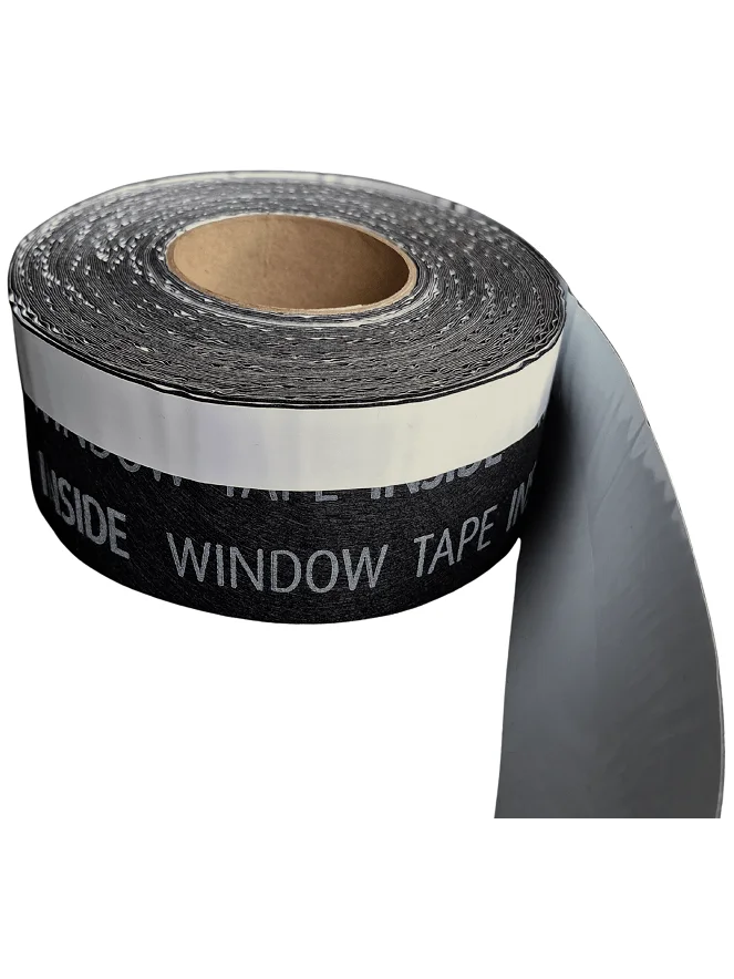 Langų vidinė sandarinimo juosta, pilno lipnumo, 75mm x 25m Langų vidinė sandarinimo juosta, pilno lipnumo, 75mm x 25m
