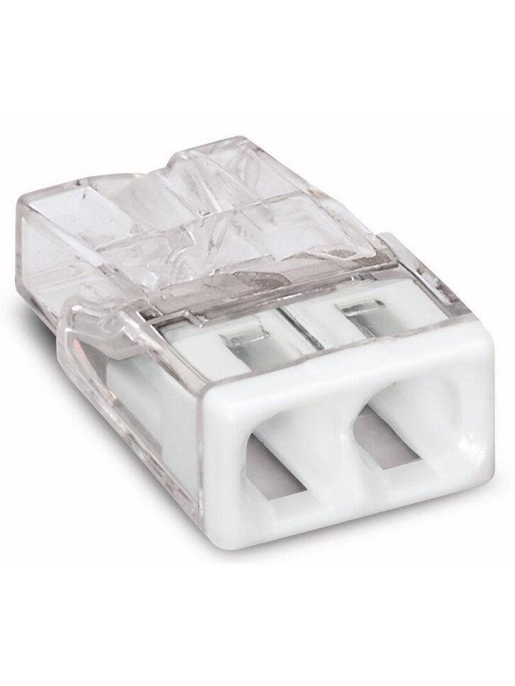 Laidų jungė Wago 2273-202/25, 2 x 0.5-2.5 mm², 450V, 25 vnt. Laidų jungė Wago 2273-202/25, 2 x 0.5-2.5 mm², 450V, 25 vnt.
