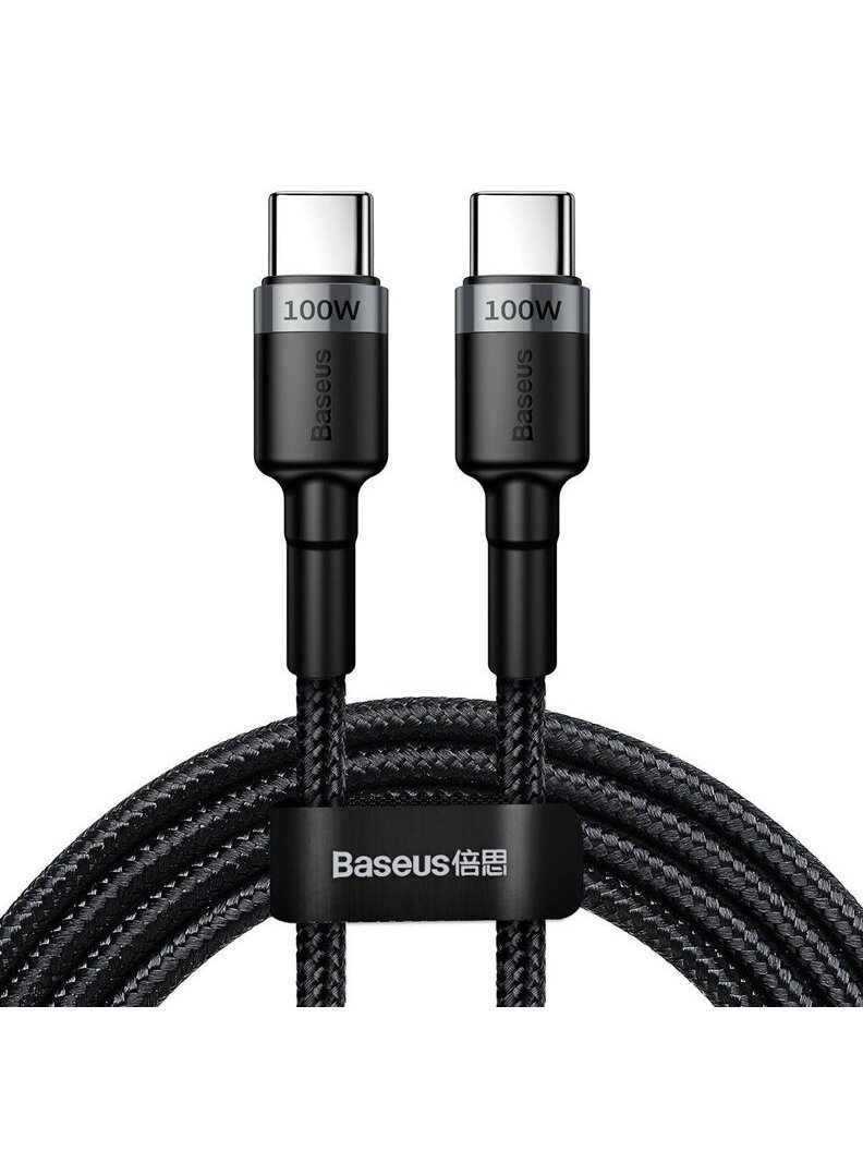 Laidas BASEUS USB Type C M, USB Type C M, 2m, juodas Laidas BASEUS USB Type C M, USB Type C M, 2m, juodas