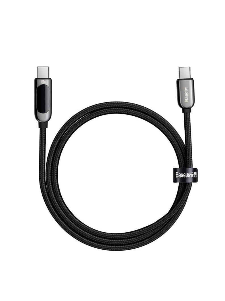 Laidas BASEUS USB TypeC M, USB TypeC M, 1m, juodas CATSK-B01 Laidas BASEUS USB TypeC M, USB TypeC M, 1m, juodas CATSK-B01