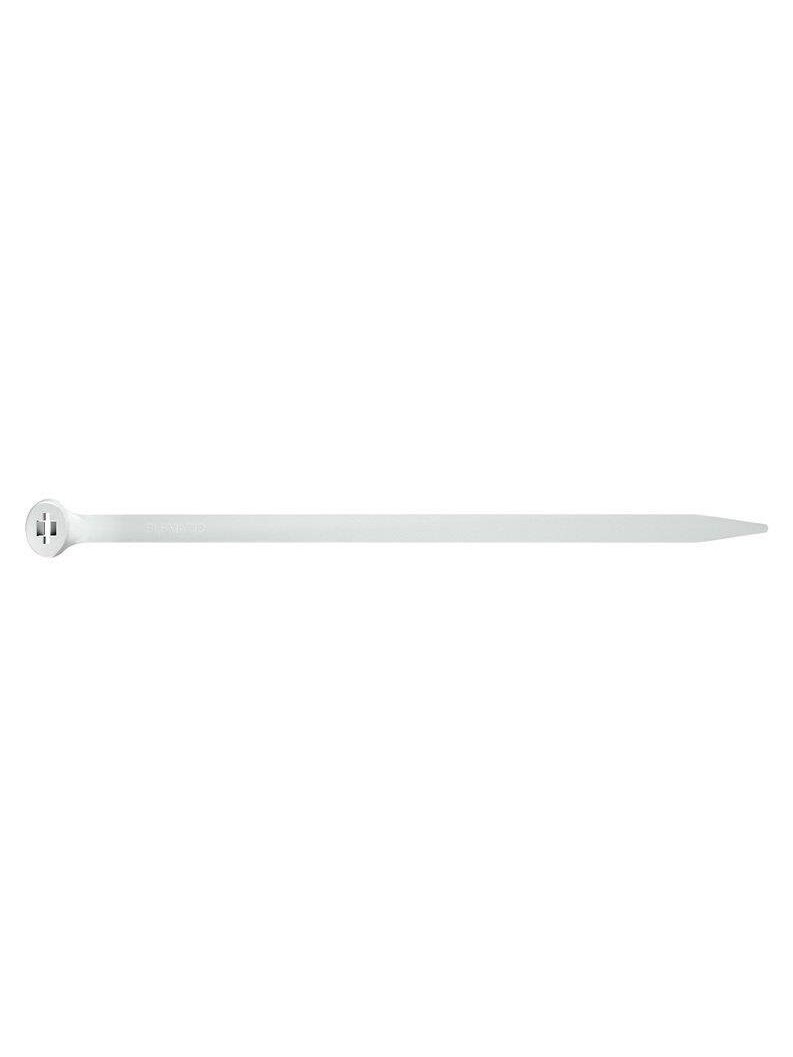 Laidų tvirtinimo dirželiai 2-LOCK, 4,5×290mm, balti, 100vnt.