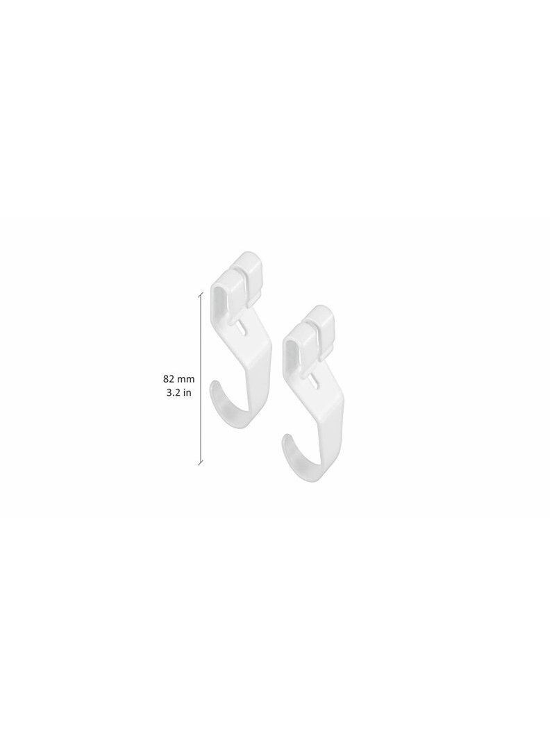 Laikiklis skersiniui Dolle, 82 mm x 32 mm, 2 vnt. 1 Laikiklis skersiniui Dolle, 82 mm x 32 mm, 2 vnt. 1
