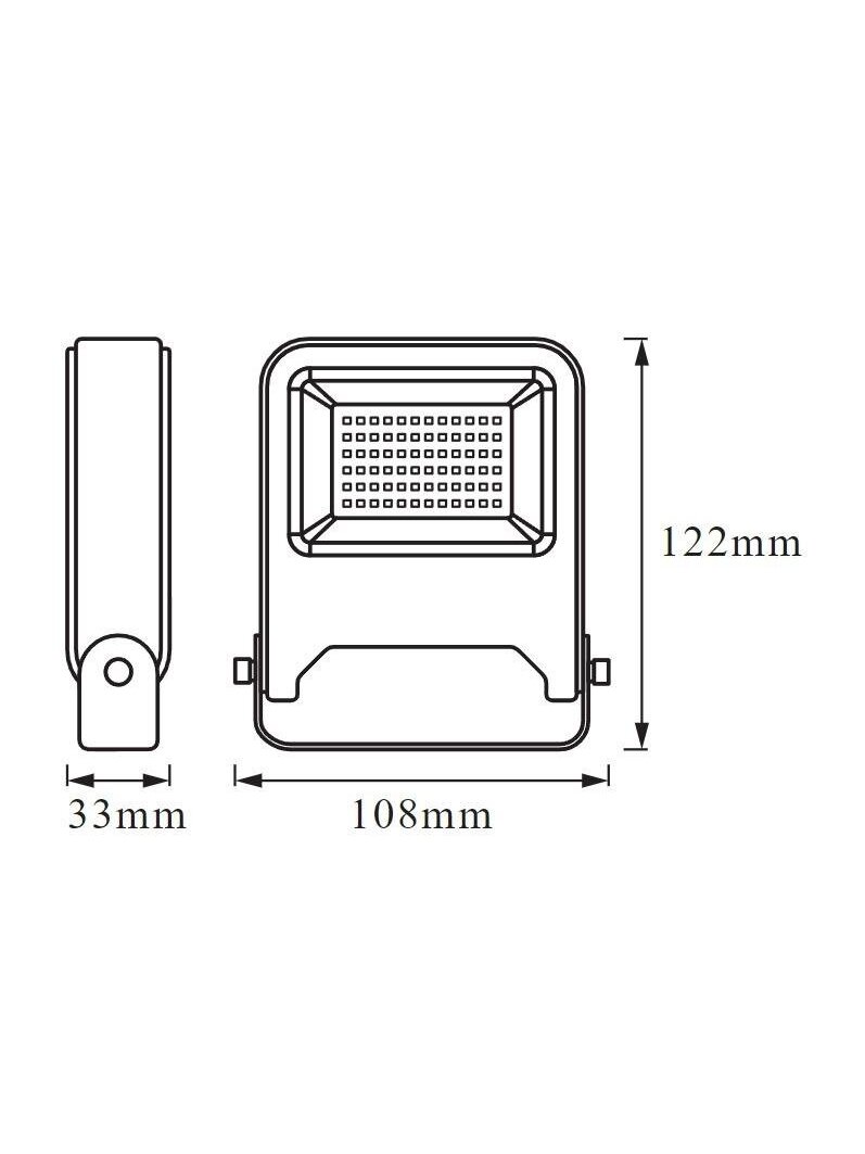 Lauko prožektorius LEDVANCE 1X10W LED IP65 2 Lauko prožektorius LEDVANCE 1X10W LED IP65 2