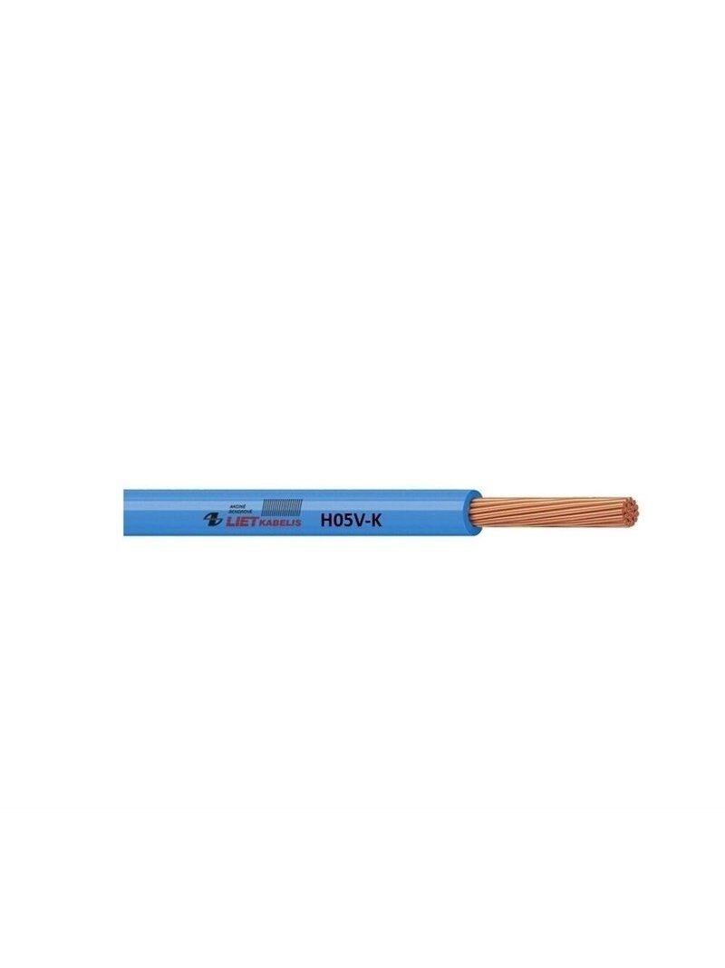 Laidas PV-3/H05V-K, 1 x 0,75 mm², mėlynas, 100m