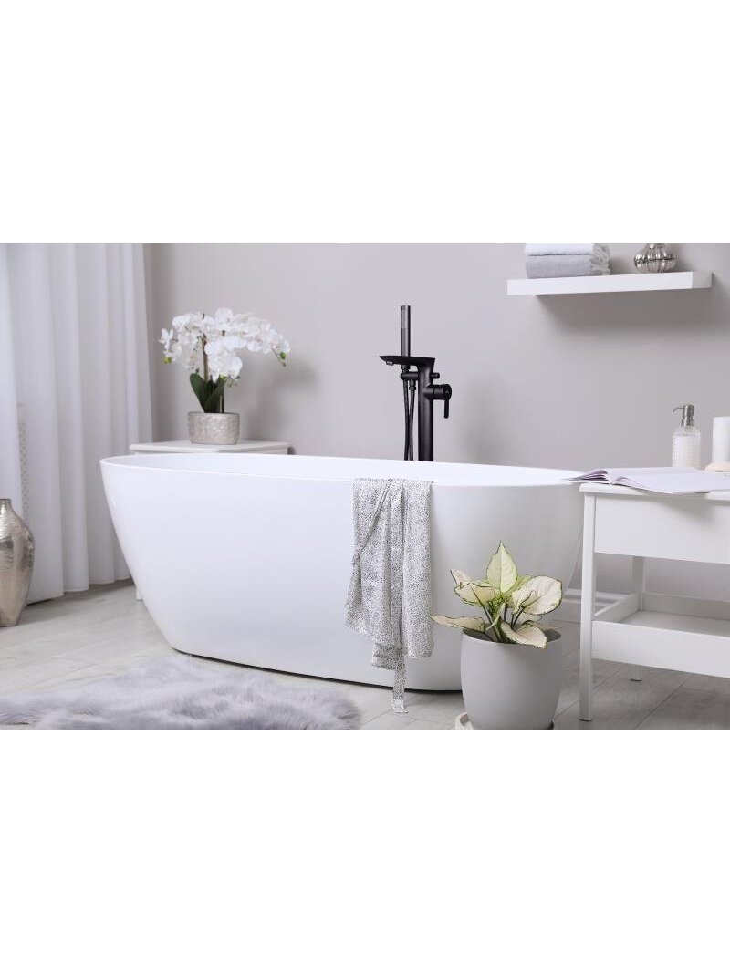Laisvai pastatomas vonios maišyt Invena Glamour BW-02-W04-V 2