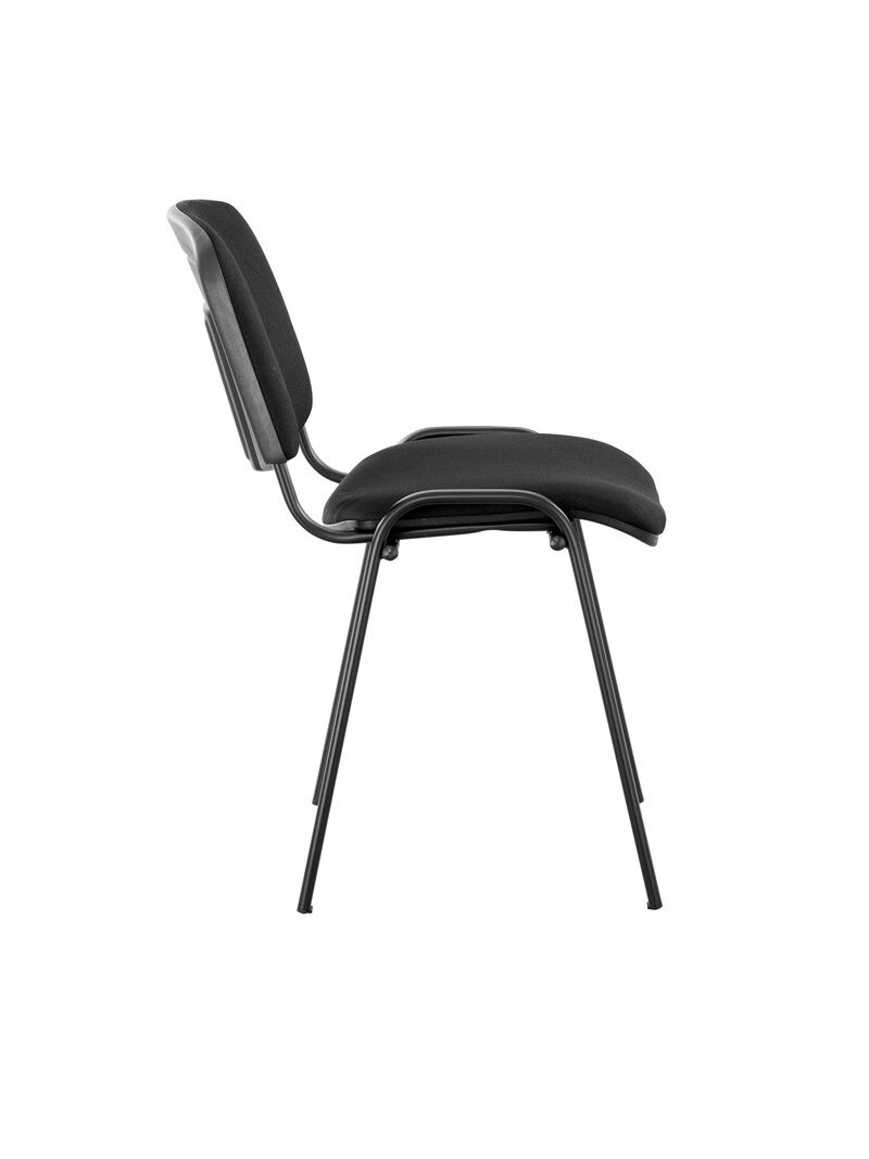 Lankytojų kėdė ISO BLACK (SENC) C-11, juoda 2 Lankytojų kėdė ISO BLACK (SENC) C-11, juoda 2