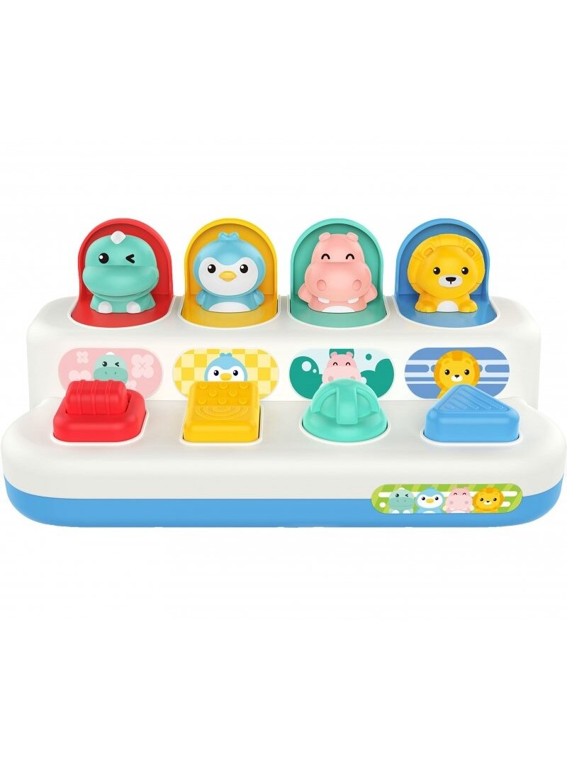 Lavinantis žaislas WOOPIE BABY Iššokantys gyvūnai POP-UP 6 Lavinantis žaislas WOOPIE BABY Iššokantys gyvūnai POP-UP 6
