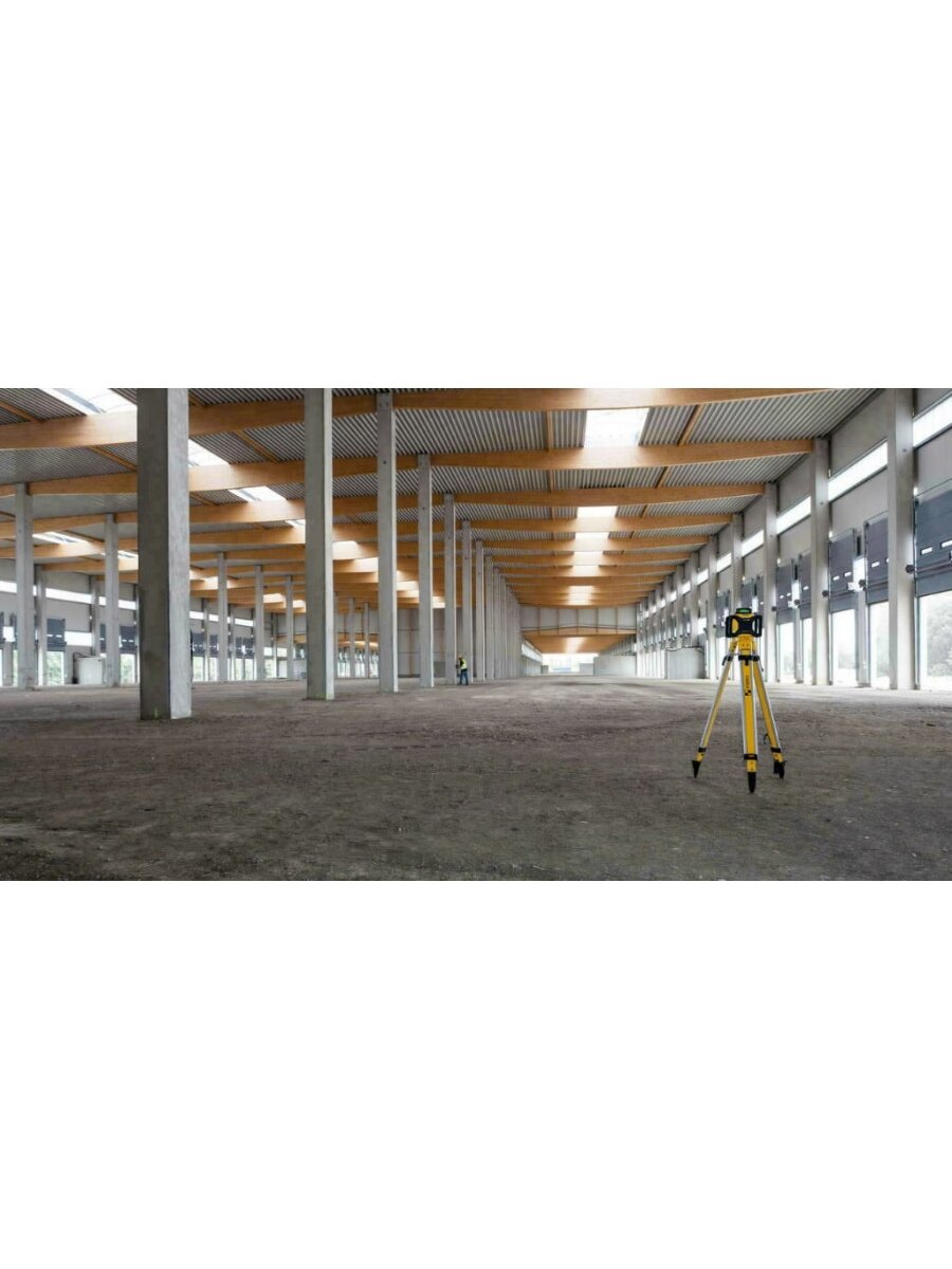 Lazerinis rotacinis nivelyras LAR 160 + imtuvas REC 160 RG, žalias, Stabila 6