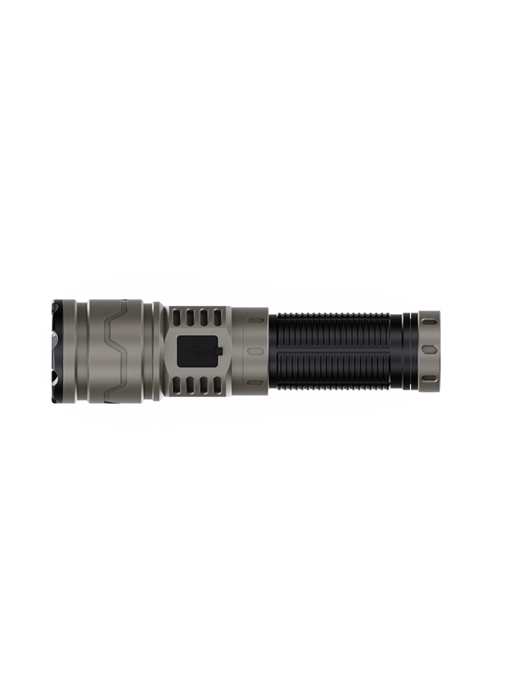 LED Žibintuvėlis Tiger Wolf HL-1303 su ekranu 1