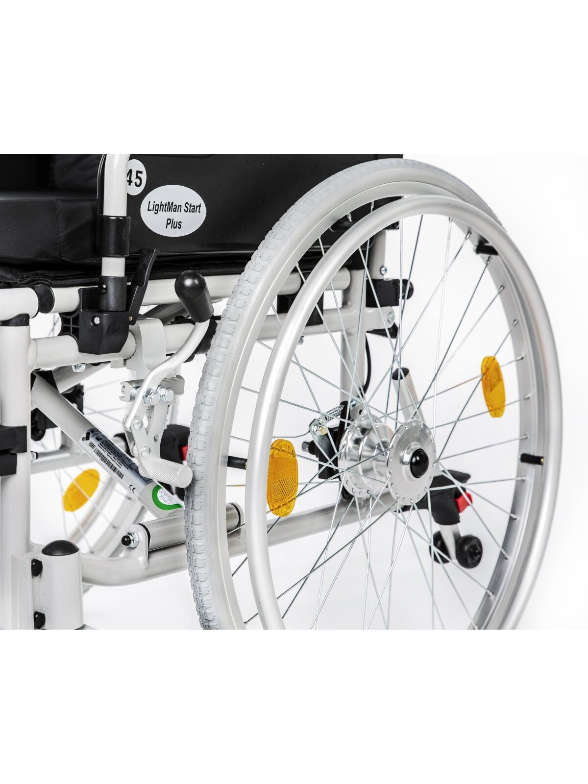 Lengvo Lydinio Neįgaliojo Vežimėlis Lightman Start Plus, Dydis 45 cm 3